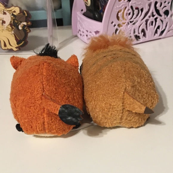 Disney Lion King Timon and Pumba Tsum Tsum Plush - Picture 2 of 4